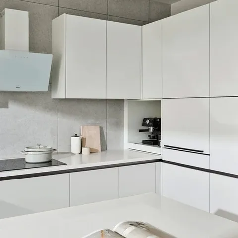 한샘(가구) 한샘 무드(+키큰장+냉장고장/-자 ㄱ자 ㄷ자 ㅁ자/1.9-7.4m이하) 상담(실측)후 견적가 확정, 화이트