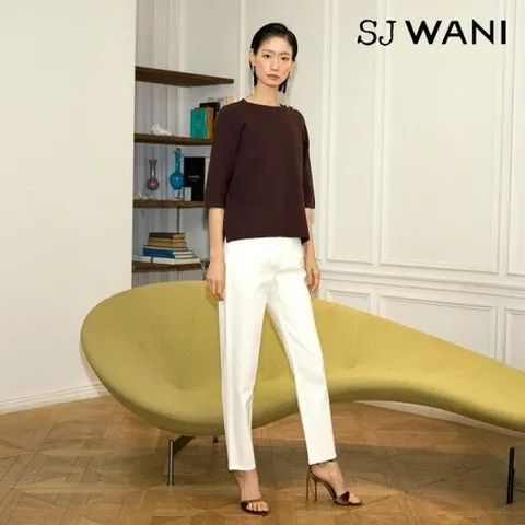 SJ와니 25SS 글리터 데님 팬츠