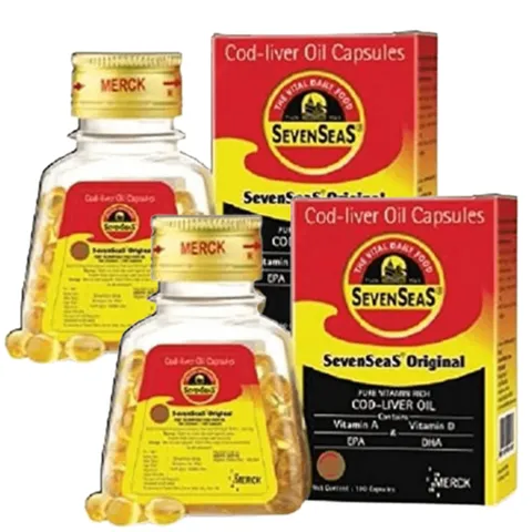 세븐시즈 대구간유 피쉬오일 100캡슐 X 2개, 1정