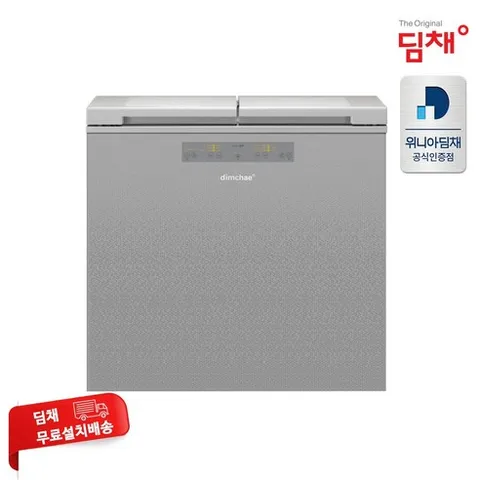 위니아 딤채 174L 2도어 뚜껑형 김치냉장고 EDL18KBWRST 25년형 딤채 공식인증점 전국무료설치