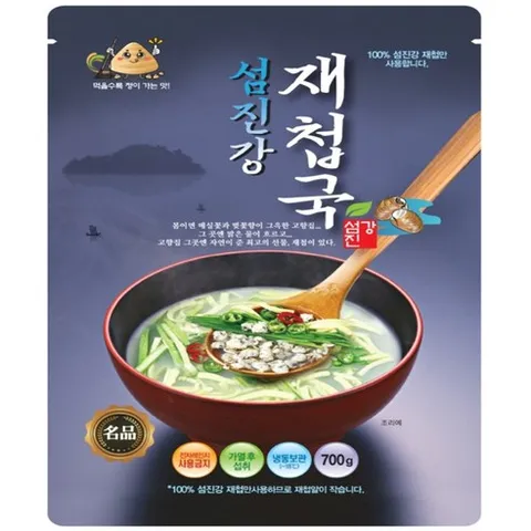섬진강 재첩국 고향집 국내산 제첩국 700g x6팩 18인분, 6개