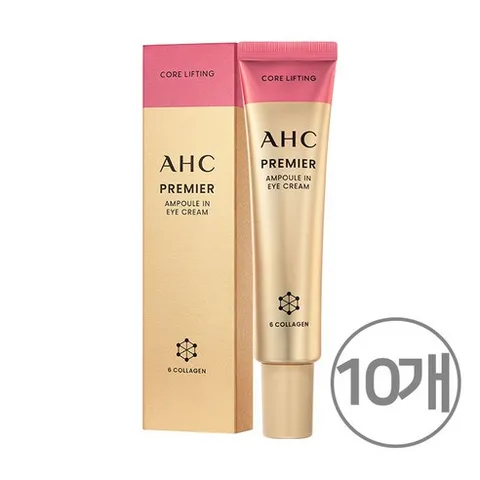 AHC코어리프팅 프리미어 앰플 인아이크림, 10개, 12ml