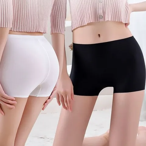 카이시 노라인 심리스 사각 드로즈 여성팬티 실키원단