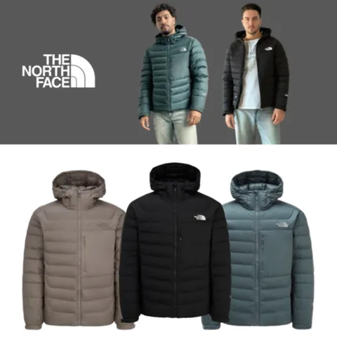 (국내 100%정품) 노스페이스 남성 다운 점퍼 다운패딩 겨울패딩 경량 패딩 구스다운 패딩 아웃도어패딩 한파패딩 한파점퍼 가을 패딩 직장인 경량패딩 아빠 패딩 간절기 패딩