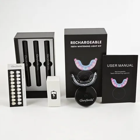 GlorySmile 3세대 업그레이드 버전 셀프 치아미백기 GS-03, 1개, 350g