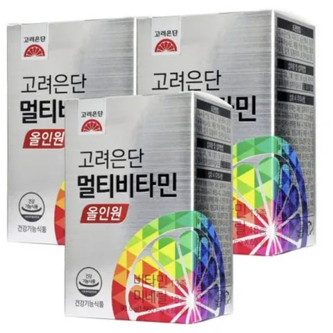 고려은단 멀티비타민 올인원, 30정, 3개