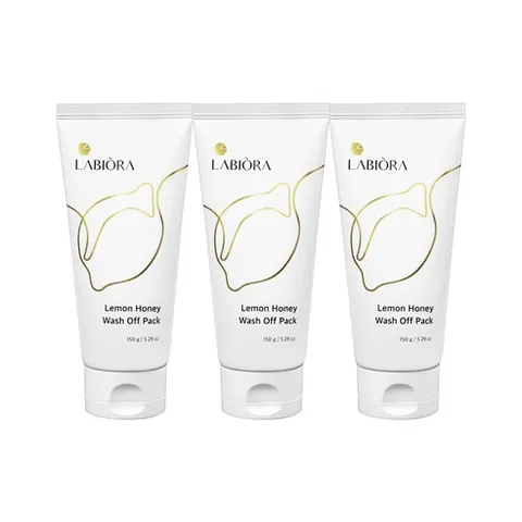 [시즌2 / 배종옥 레몬꿀팩] 라비오라 레몬허니 워시오프팩 150g 단품, 1개입, 3개
