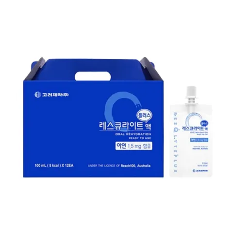 고려제약 레스큐라이트 플러스 액 100ml, 12개