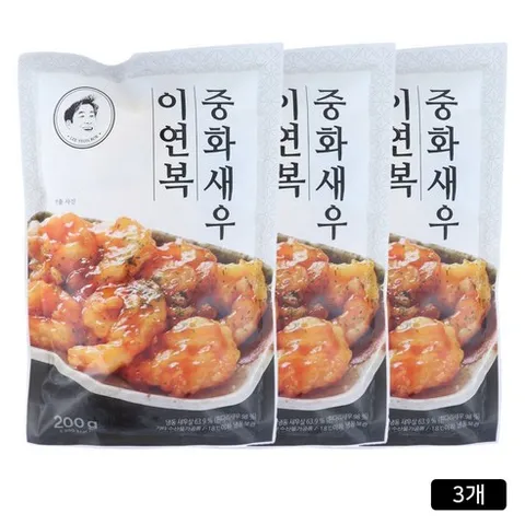 이연복 칠리새우, 3개, 200g