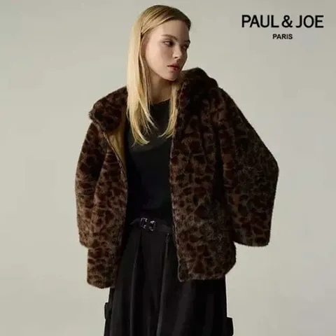 [폴앤조] (정상가 89 000원!) 25FWFaux밍크후드 자켓