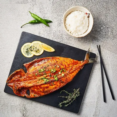 [동아푸드] 노르웨이 간고등어 버터플라이 고갈비용 왕특대 (1팩/380g~425g), 6개, 고갈비, 380g