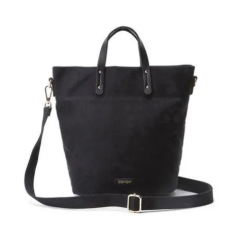 소노비 여성 콩장식 에코백 SVEFHB600BK