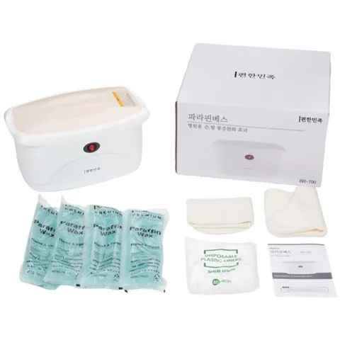 [평생A/S] 편한민족 의료용 파라핀베스 BH-700 파라핀손치료기 X 욕조 테라피 임산부 손목 발목 가정용 병원용 기계 추천 효과 물리 치료기X, 1개