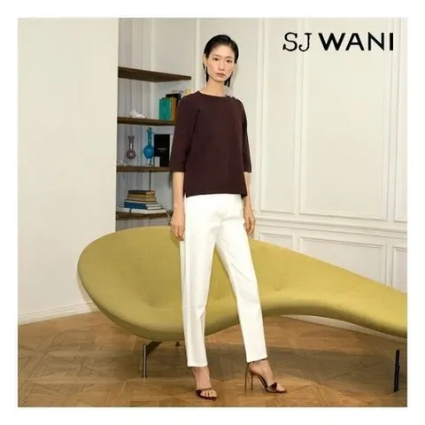 [백화점출고] SJ와니 글리터 데님 팬츠 1종