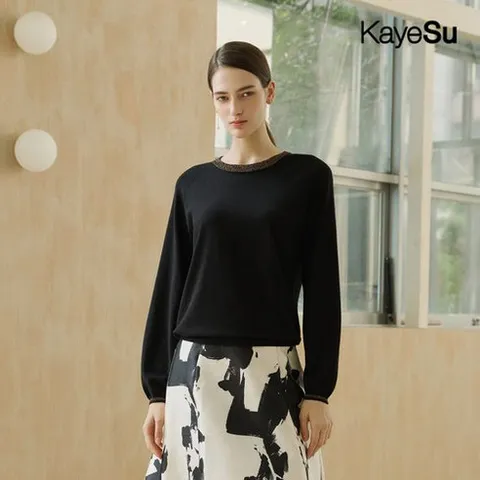 런칭가 79 900케이수 25FW 샤인 엣지 니트 4종