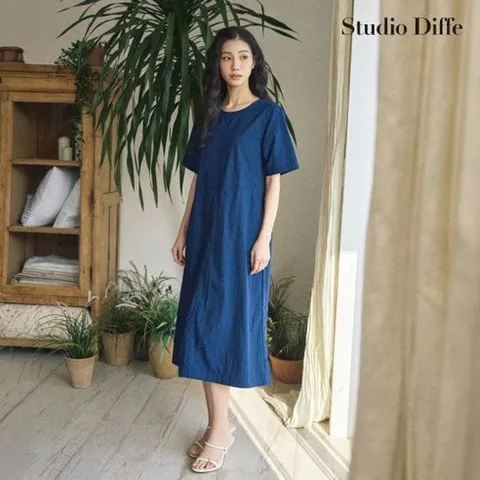 스튜디오디페 26SS 경량 썸머 나일론 원피스 2종