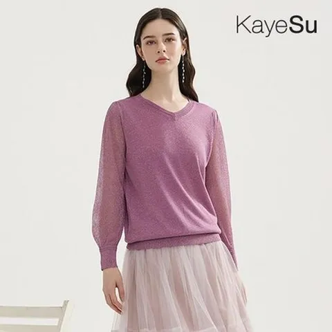 [케이수] 25SS 스파쿨링 인견 블랜디드 니트 4종