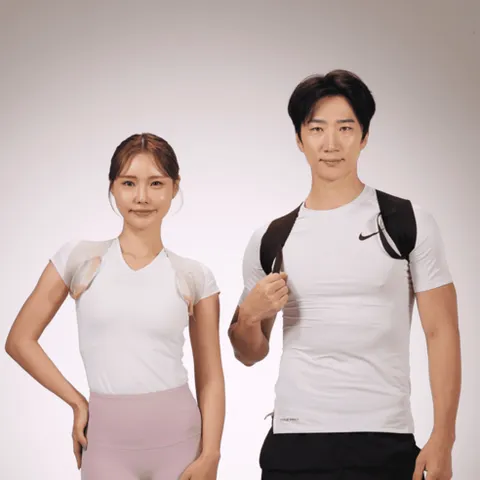 홈쇼핑 정품 신문 BNS 바로착 바른자세 남녀공용, 2세트
