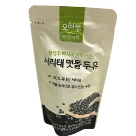 황성주서리태맷돌두유고칼슘 4박스 180ml 80팩 고소한 건강한 프리미엄두유오하루자연가득, 190ml