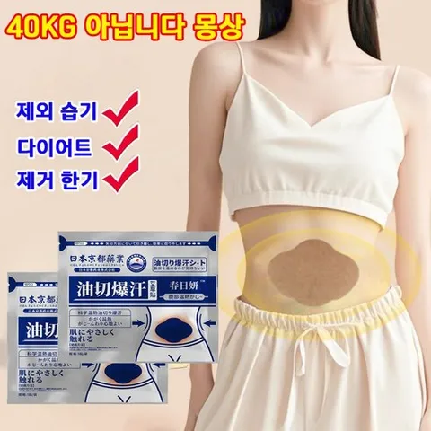 당일배송/지방태움/배꼽다이어트/지방부종제거/비만관리/재팬쑥복부다이어트패치 10매입, 5매, 2개