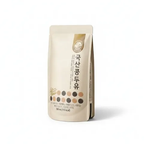 건국 맷돌방식 진한 국산콩 두유 160ml 40개