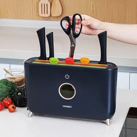 리빙센스 UV 칼 도마소독기 살균기 세트 가위 도마 전용도마 3개, 칼 도마 살균기