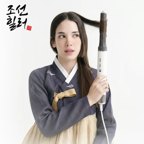 5in1 멀티 헤어스타일러 양방향 배럴 프리미엄 BLDC 고속 스타일러 거치대 포함 올인원 세트