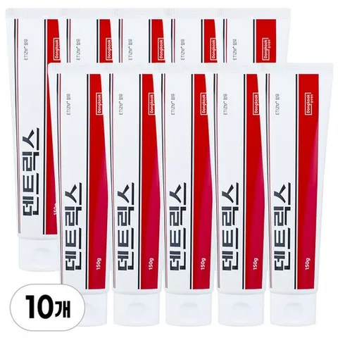 동국제약 덴트릭스 치약 에티즘 함유, 150g, 10개