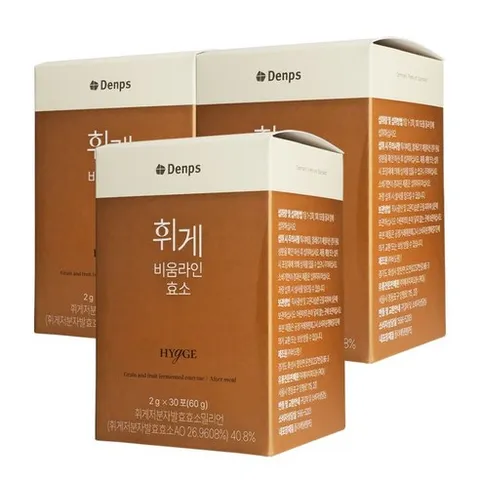 휘게 비움라인 효소 3박스 (3달분) 곡물맛