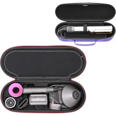 다이슨 초음속 천연초음속 헤어 드라이어용 RLSOCO 하드 케이스 에어스트레이트코랄 스트레이트너용 전용