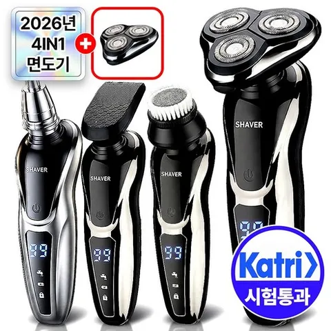 필모어 9세대 X6 전기 면도기 전동 생활방수, 노블블랙, 전기면도기