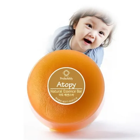 "초특가" 아토 에센스바 천연 비누 (아토피성피부 여드름 어성초비누) 판매, 110g, 1개입
