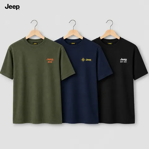 JEEP 지프 반팔 크루넥 티셔츠 3매 세트 남자 남성 면100% 기본티 맨두맨 캐주얼 이너티셔츠 코스트코