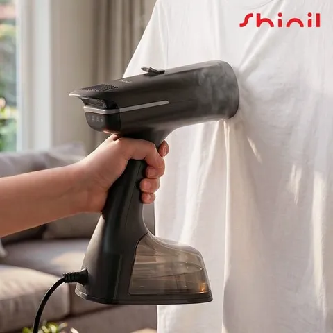 신일 핸디형 진공 흡착 스팀다리미 가정용 여행용, 그레이, SEI-IH1400SS