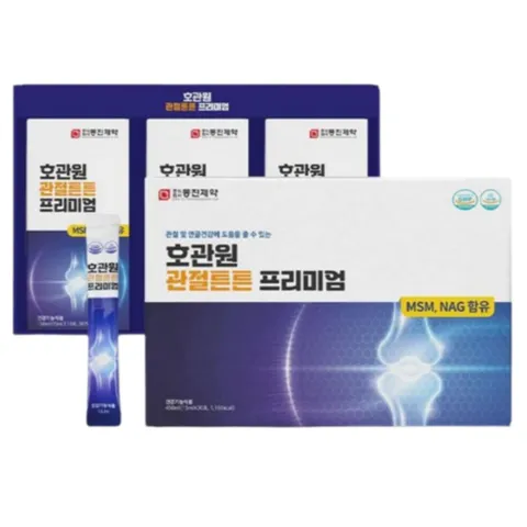 정품 호관원 관절튼튼 프리미엄 스틱형 MSM 관절연골 영양제, 30개, 15ml