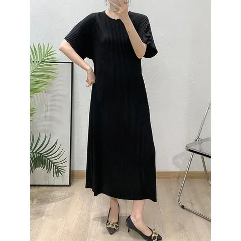플라라 (88까지)플리츠에이실루엣원피스_PK5MOP011C