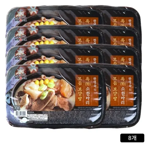 [홈쇼핑]한명숙특소한마리보양탕, 8개, 800g