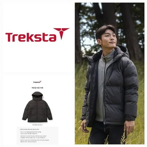 NC)**품절임박**트렉스타 히트업 거위털패딩 (2024년 F/W 신상품) 80:20 구스다운으로 보온력을 유지하는 충전재사용한 DJ3184 남성 거위털 헤비다운 NC대전유성점
