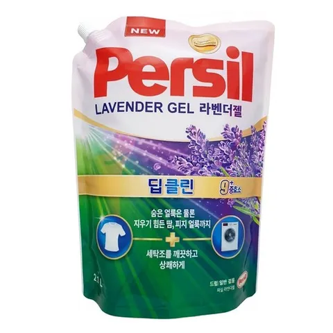 퍼실 딥클린 라벤더젤 리필, 2.1L, 3개