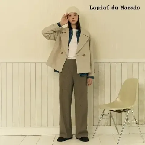 라삐아프 25FW 윈터 기모 헤링본 팬츠 3종런칭 가격 89 900원 236453