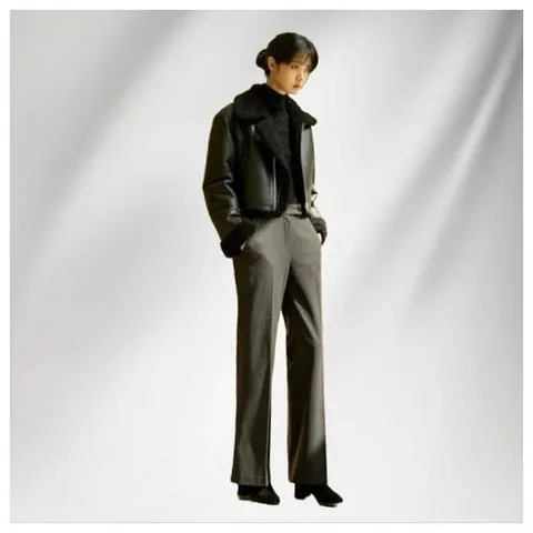 시그니처헤링본 세미와이드 기모 팬츠 3종 8 953972 김서룡