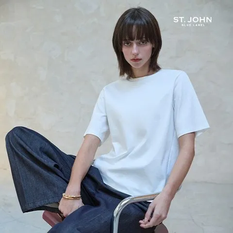 센존블루라벨 25SS 이집트 기자면 티셔츠 3종