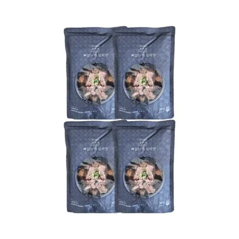 궁키친 이상민 뼈없는 특 갈비탕, 900g, 4개