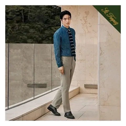 다니엘크레뮤 25FW 워시드 라이크라 치노 3종 988996