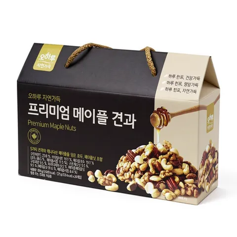 오하루 프리미엄 메이플 견과 1박스, 1개