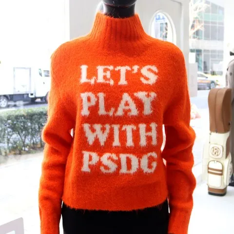 파사디/5COLOR/P24WKP363MHY/알파카 풀오버스웨터/파사디골프/여성골프웨어/울니트/파사디수영점