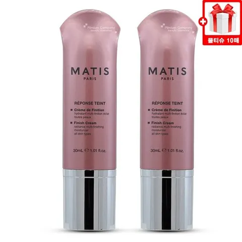 마티스 파리 피니쉬 로즈 크림 톤업 피치스킨 30ml 2개 + 필미엄컴퍼니 물티슈 10장