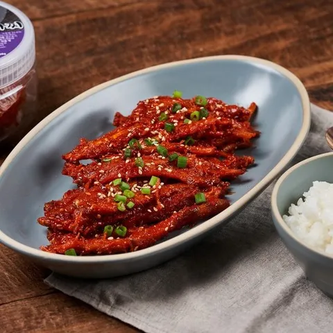 더덕장아찌 400g / 더덕구이 더덕무침 반찬 강원도 정선 산더덕 제철 양념, 1kg, 1개