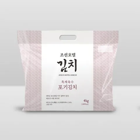 조선호텔특제육수 포기김치4kg, 피코크조선호텔특제육수 포기김치4kg, 1개