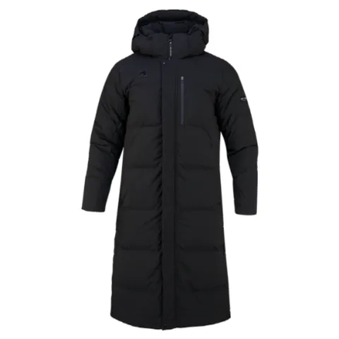 아스토레 롱다운 덕다운 롱코트 벤치파카 단체복 검정